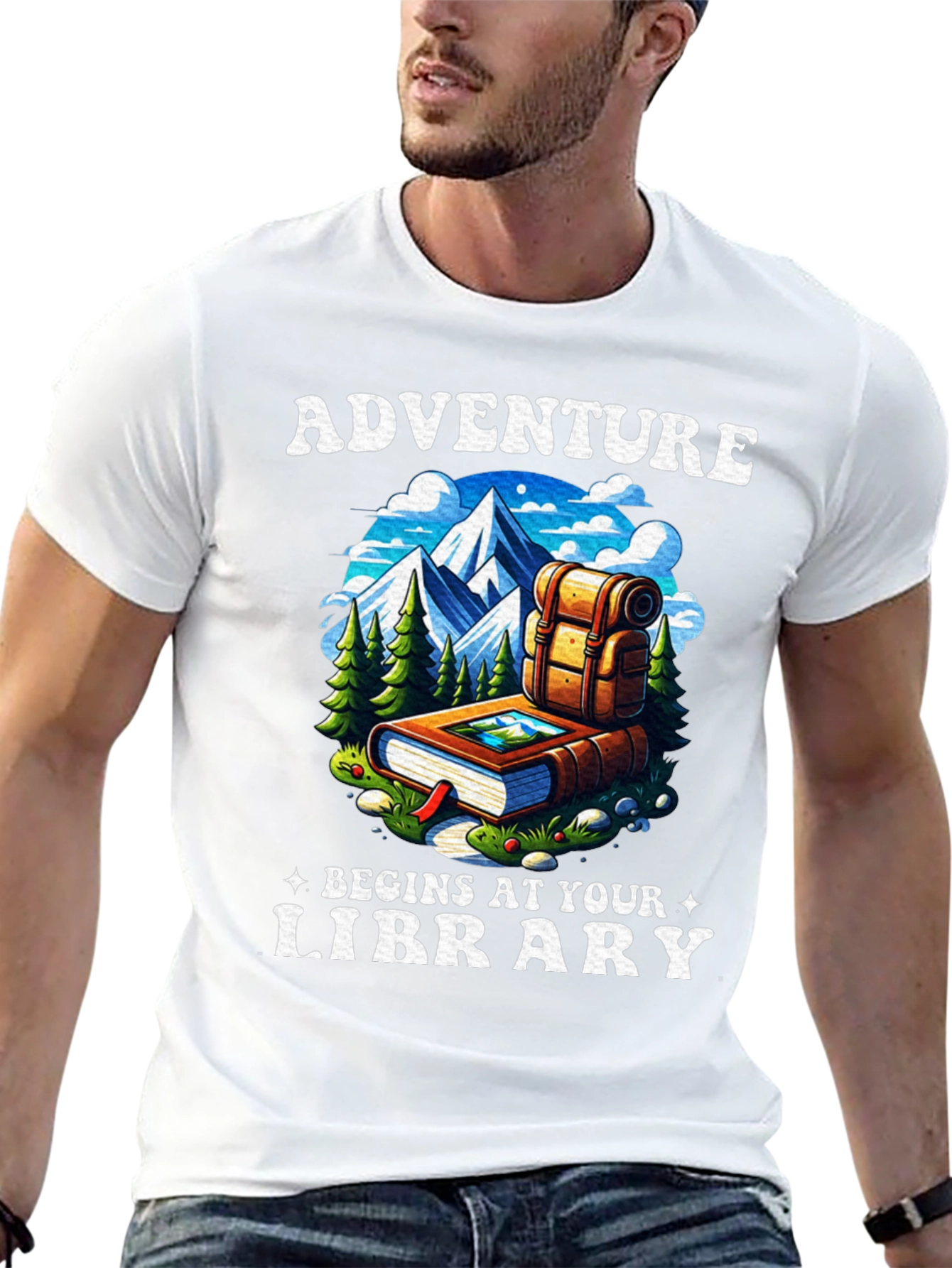 Adventure Begins at Your Library T-Shirt