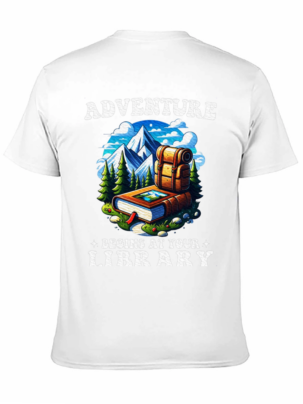 Adventure Begins at Your Library T-Shirt