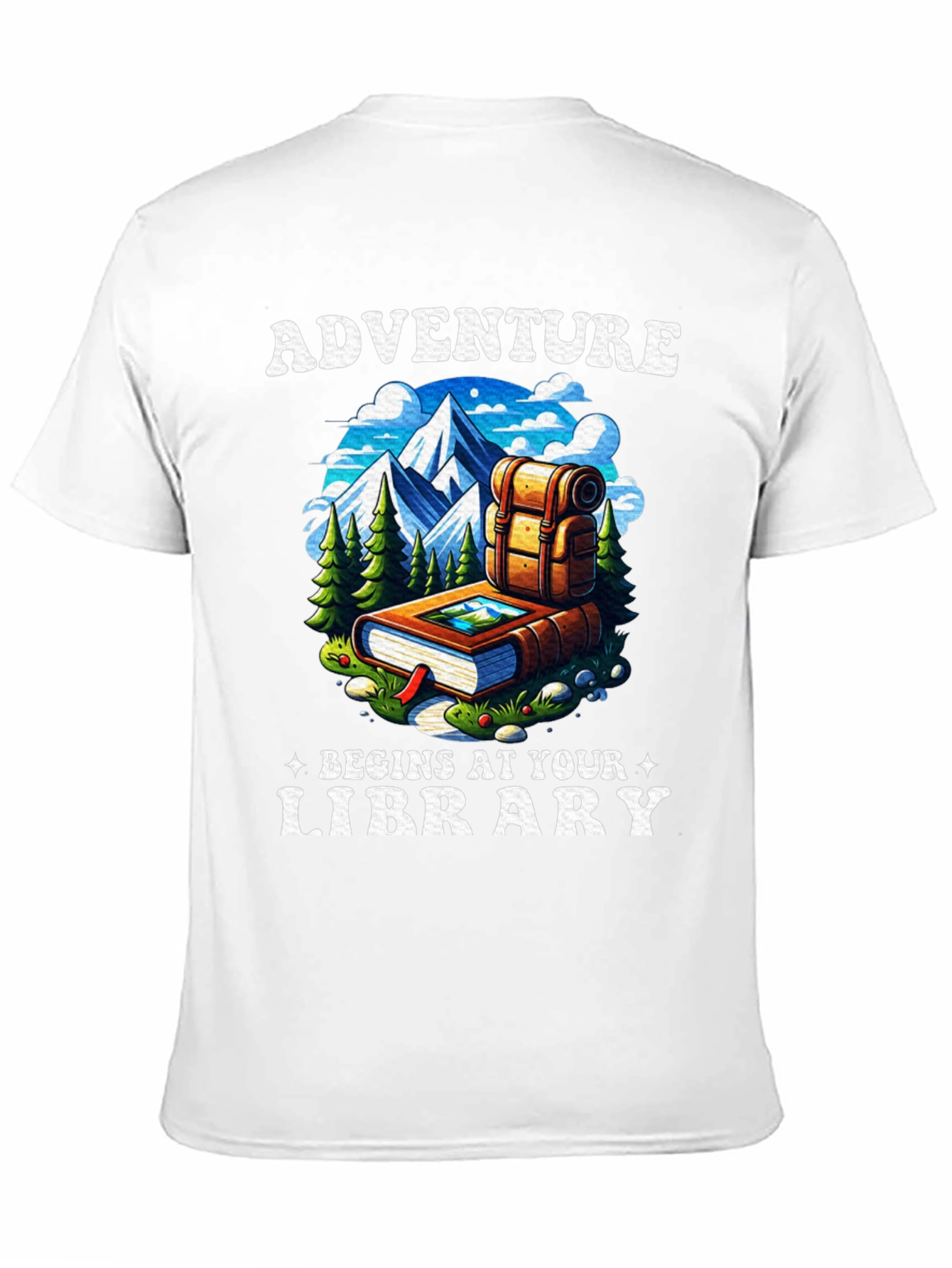 Adventure Begins at Your Library T-Shirt