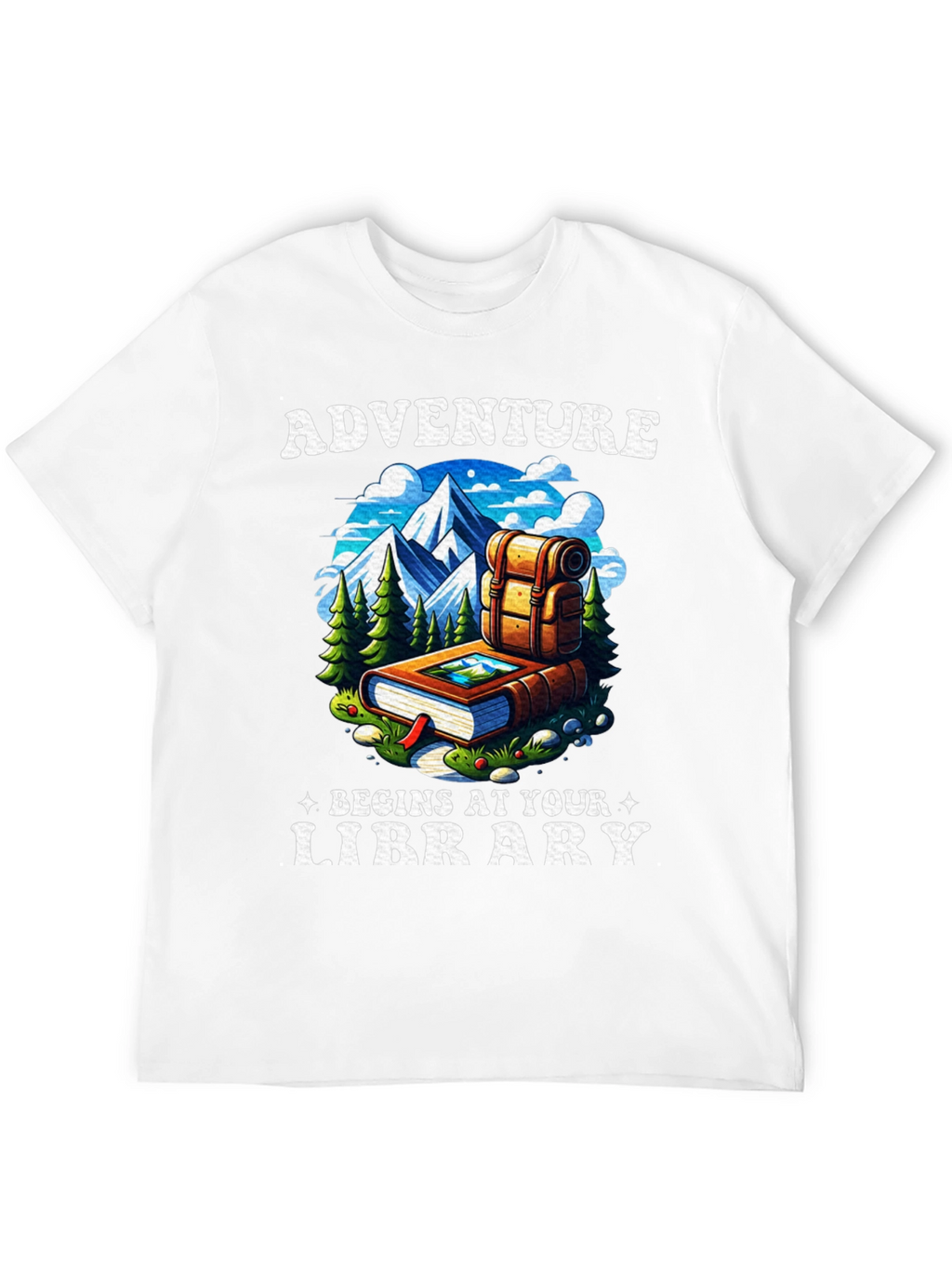 Adventure Begins at Your Library T-Shirt
