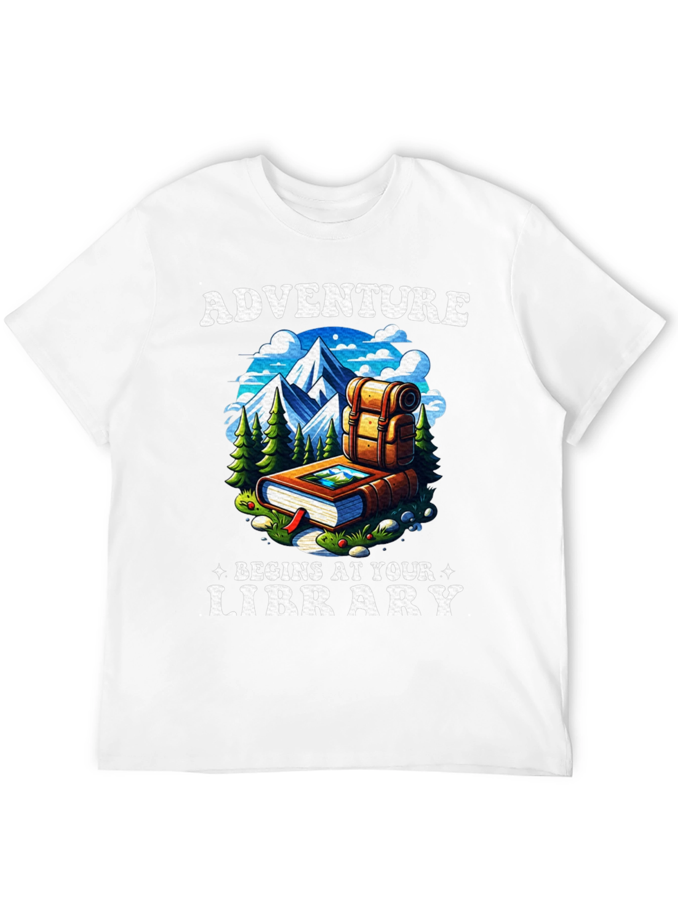 Adventure Begins at Your Library T-Shirt