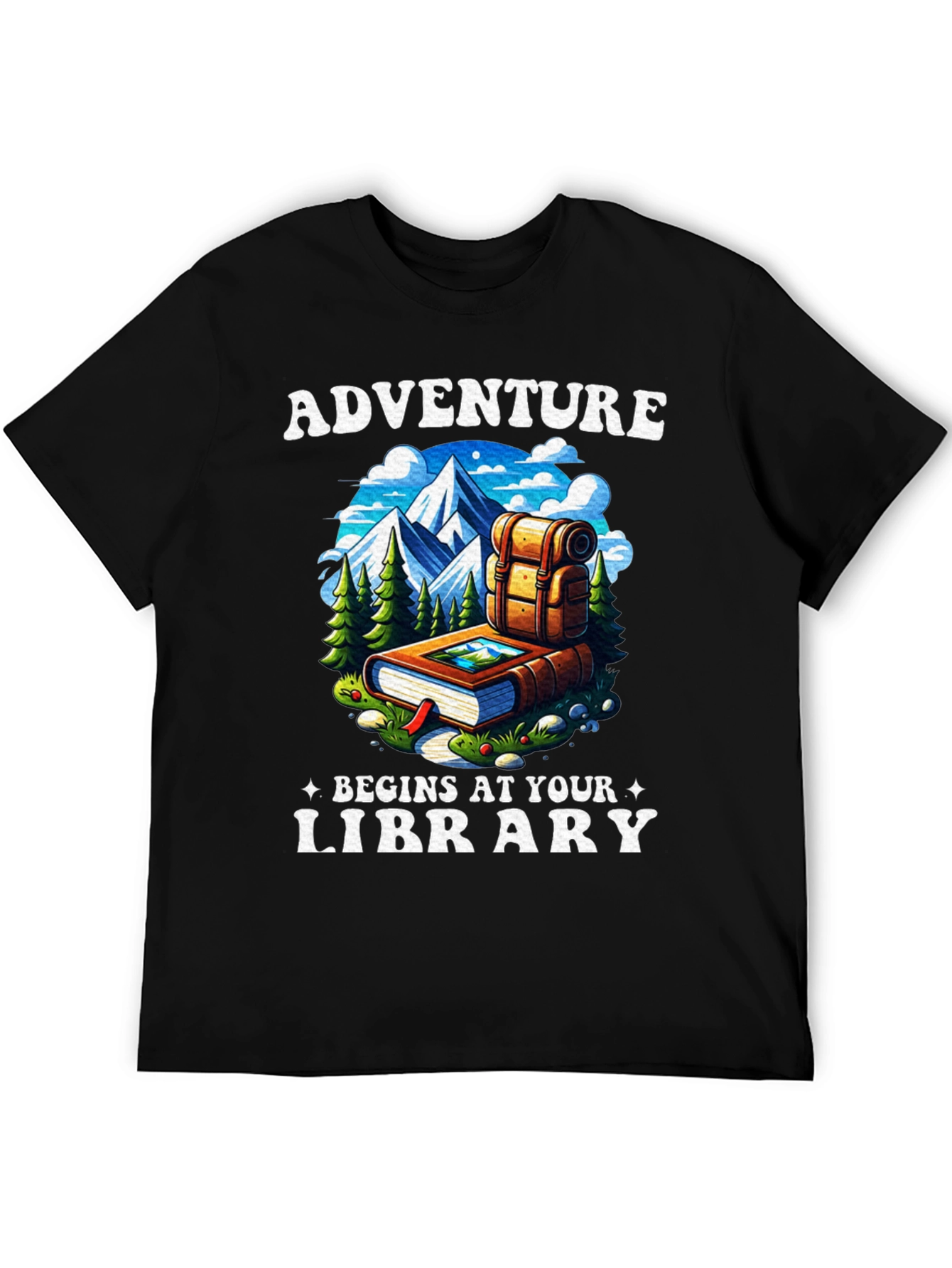 Adventure Begins at Your Library T-Shirt
