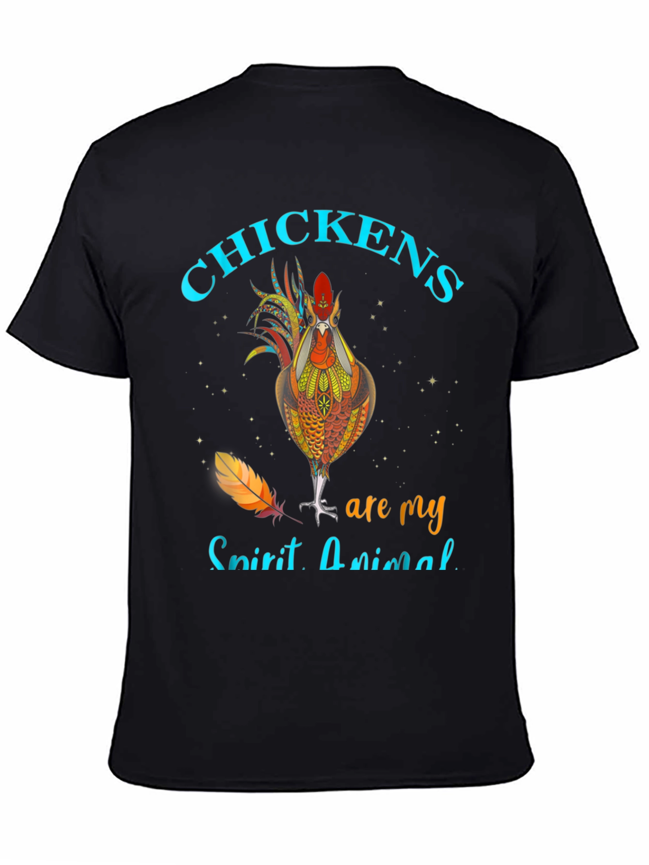 Chicken Spirit Animal Graphic T-Shirt