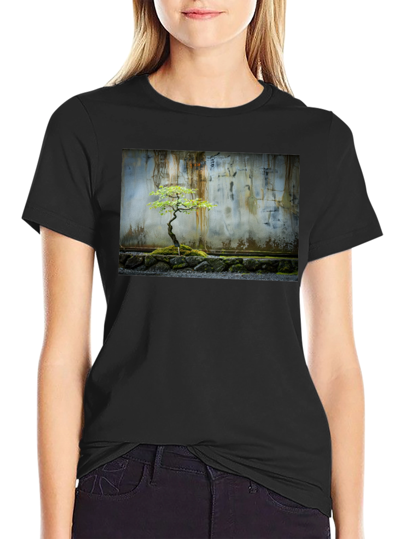 Bonsai Tree T-Shirt - Zen Garden Tee