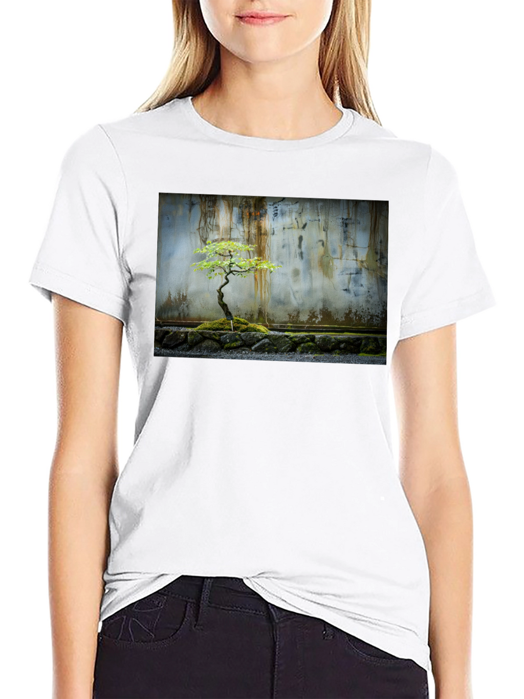 Bonsai Tree T-Shirt - Zen Garden Tee
