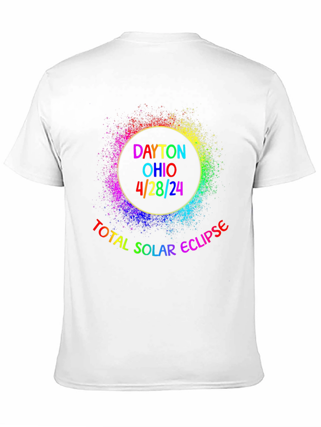 Dayton Ohio 4/28/24 Total Solar Eclipse T-Shirt