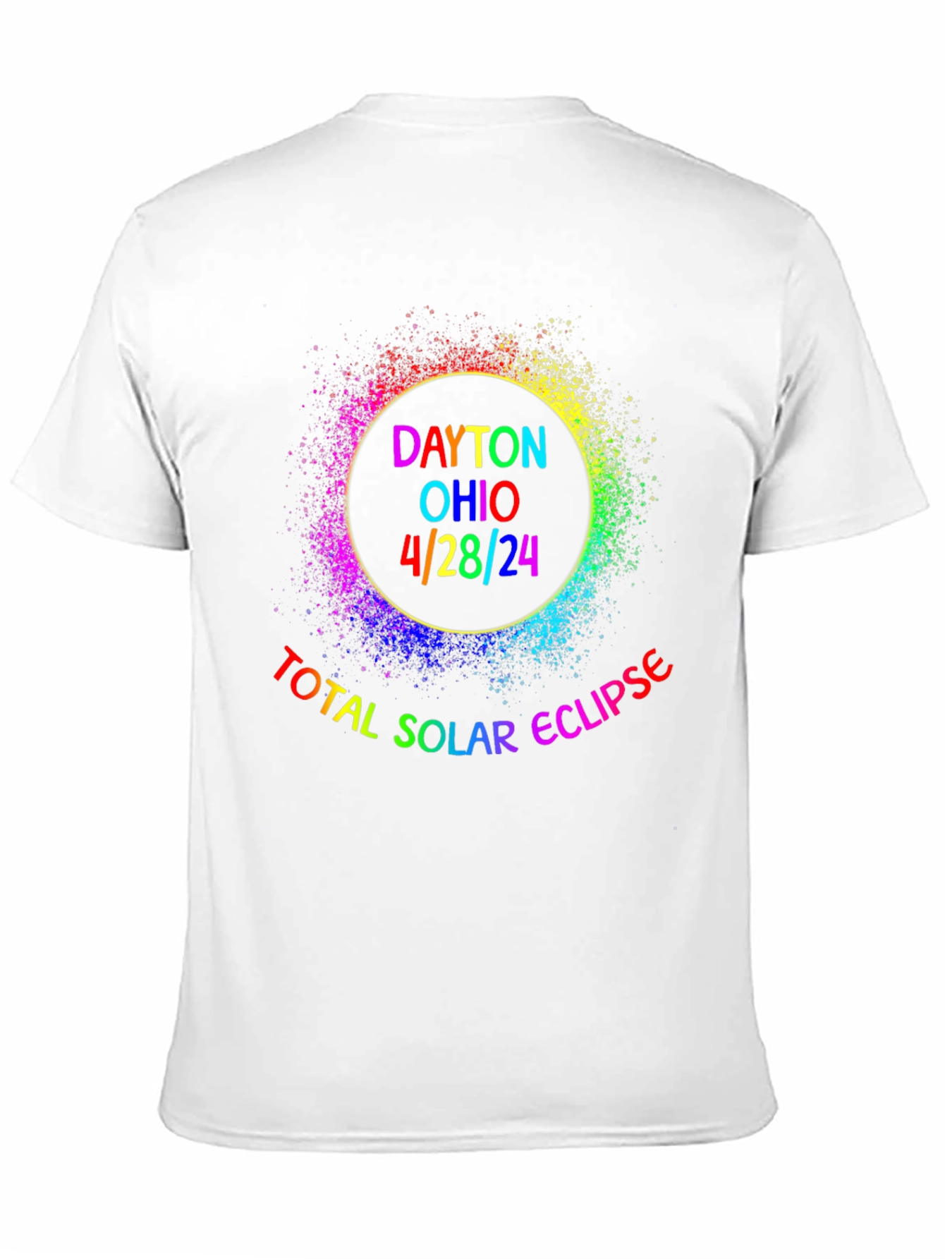 Dayton Ohio 4/28/24 Total Solar Eclipse T-Shirt