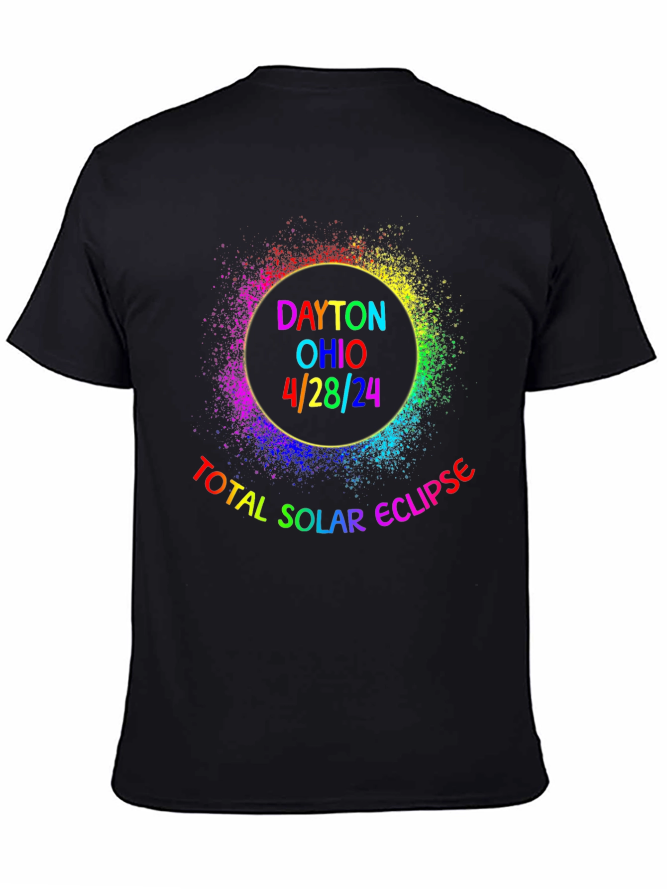 Dayton Ohio 4/28/24 Total Solar Eclipse T-Shirt
