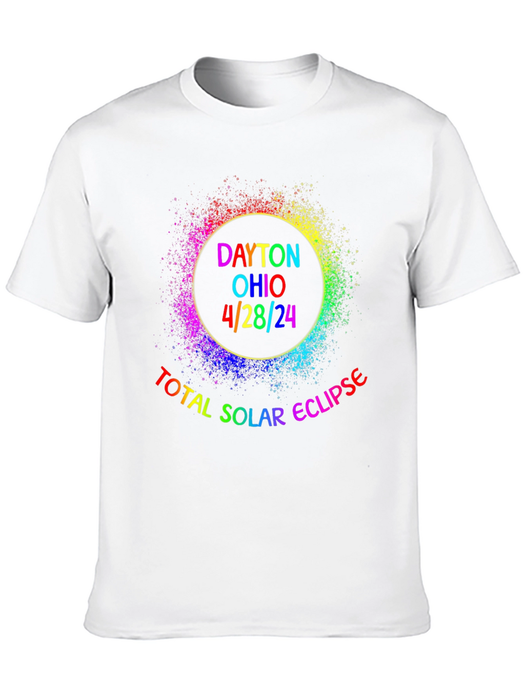 Dayton Ohio 4/28/24 Total Solar Eclipse T-Shirt