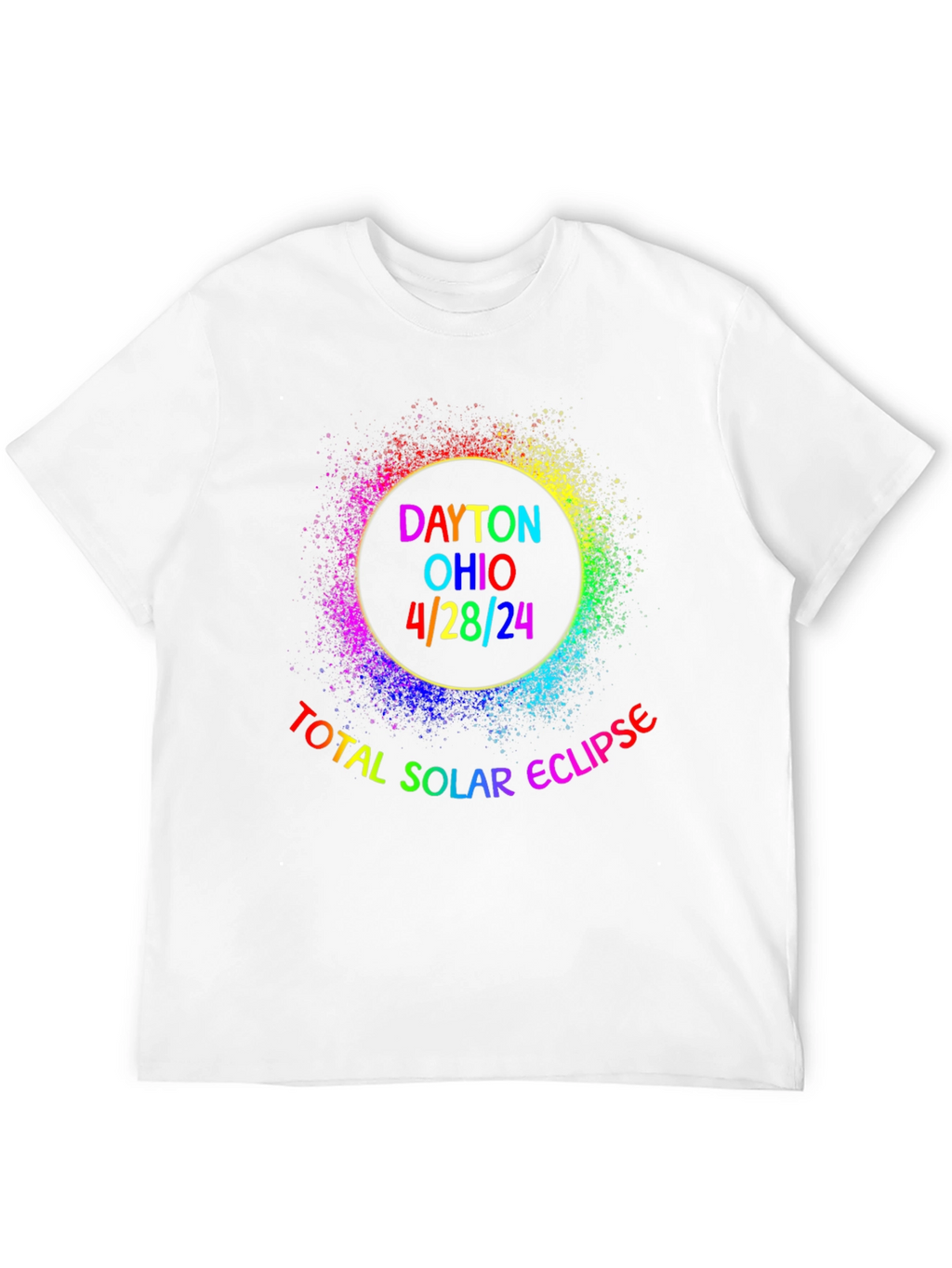Dayton Ohio 4/28/24 Total Solar Eclipse T-Shirt