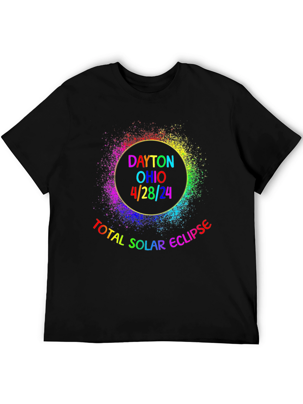 Dayton Ohio 4/28/24 Total Solar Eclipse T-Shirt