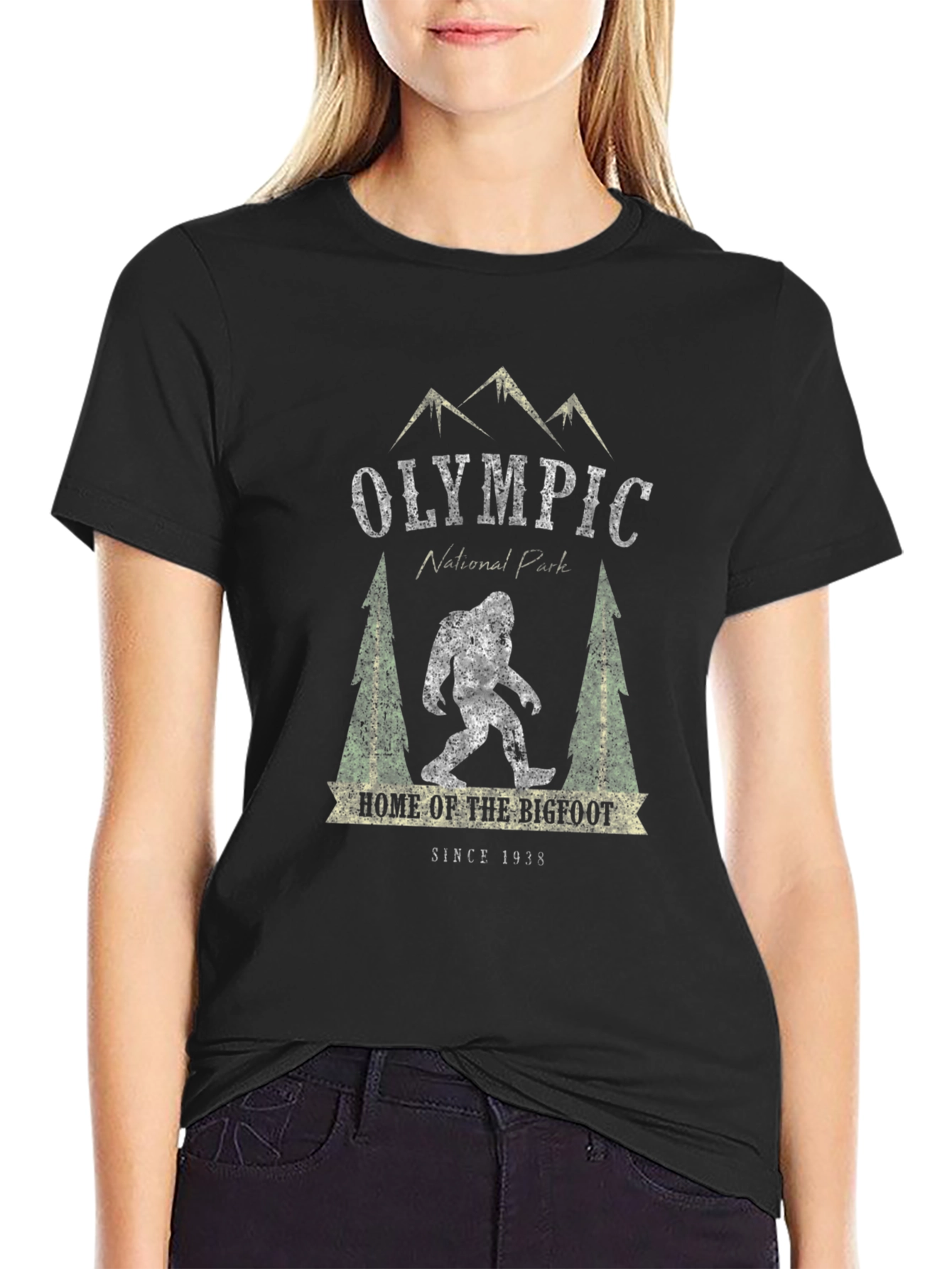 Olympic National Park Bigfoot T-Shirt