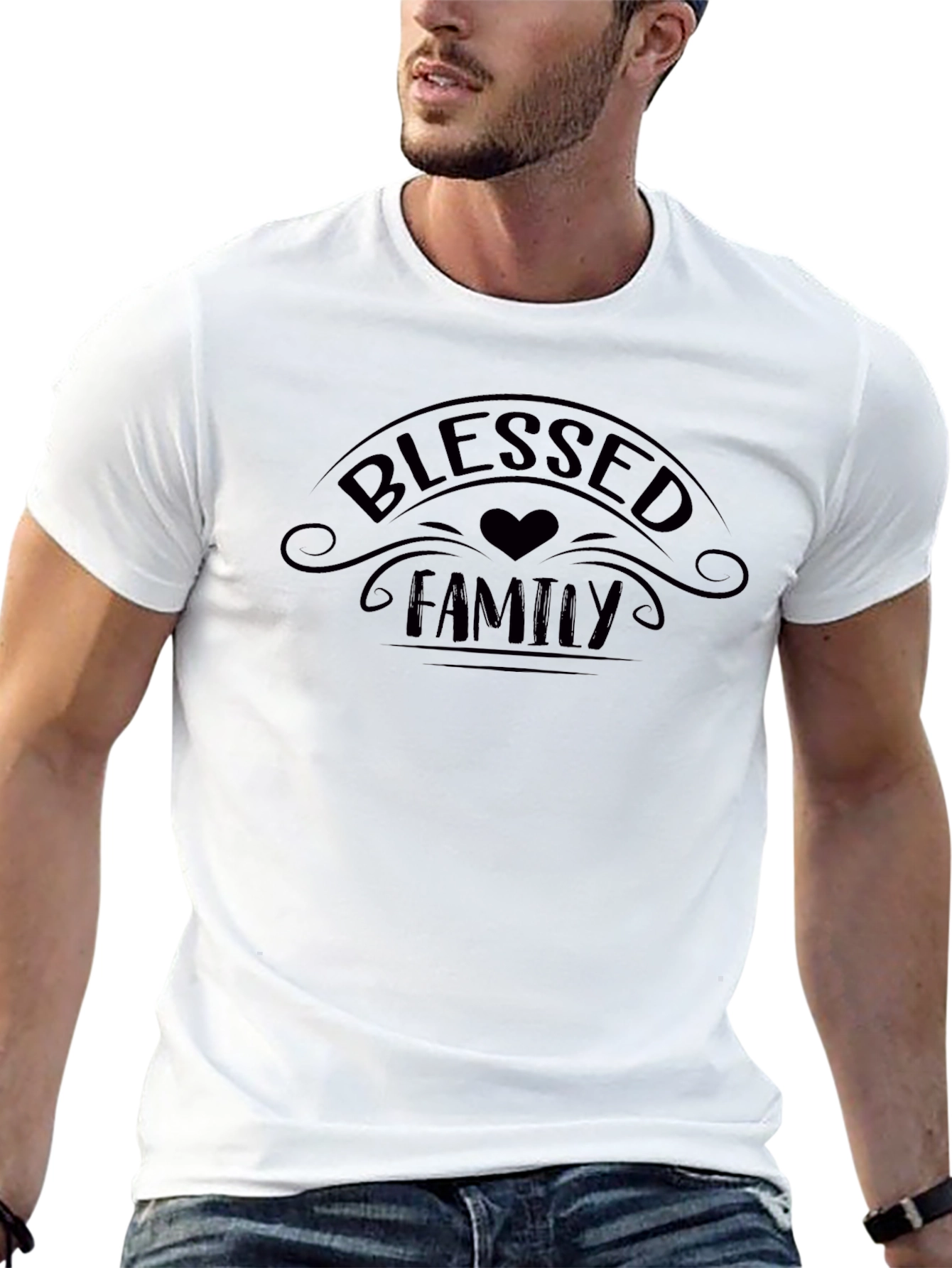 Blessed Family Graphic Tee - Stylish & Comfy