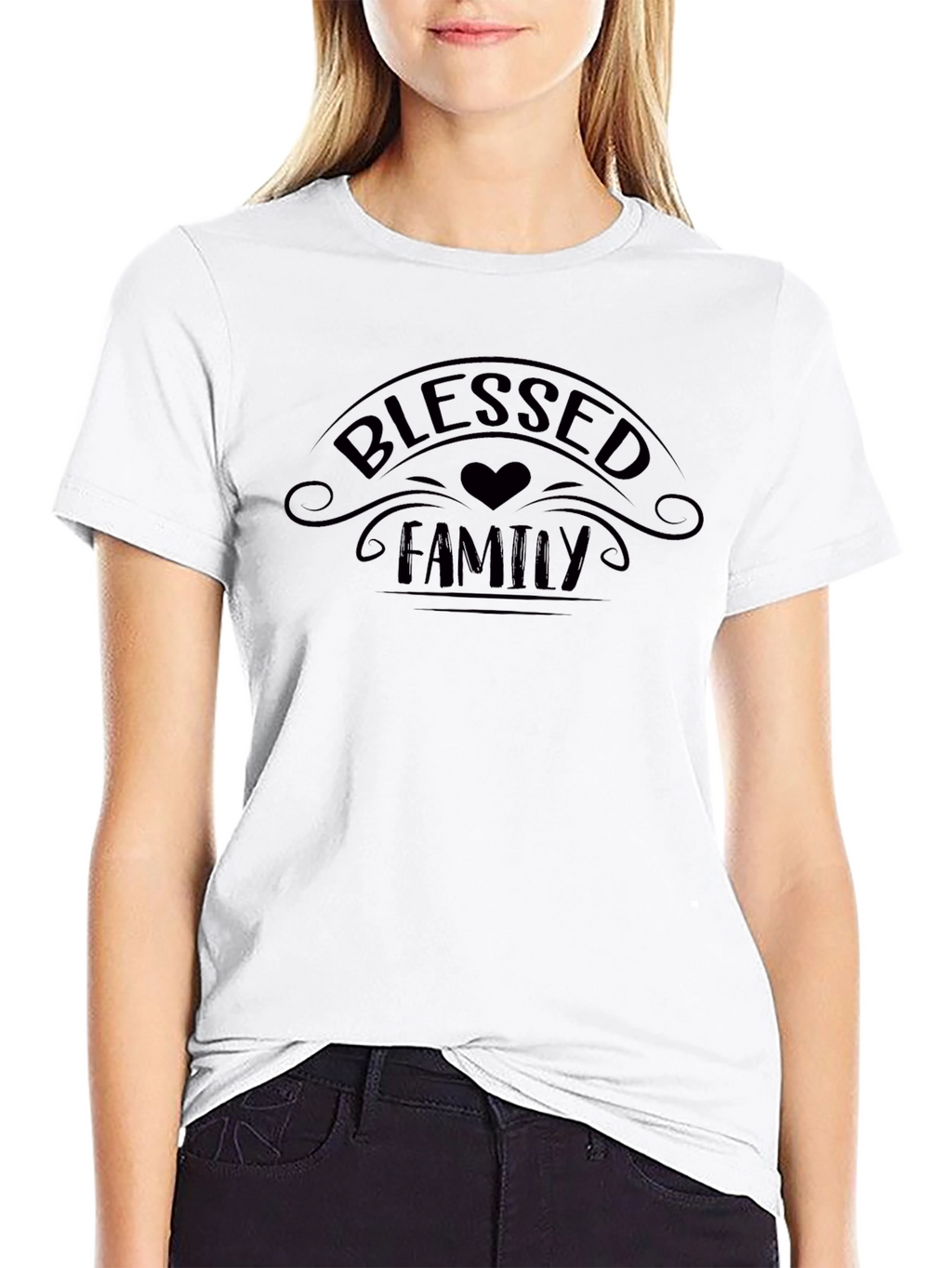 Blessed Family Graphic Tee - Stylish & Comfy
