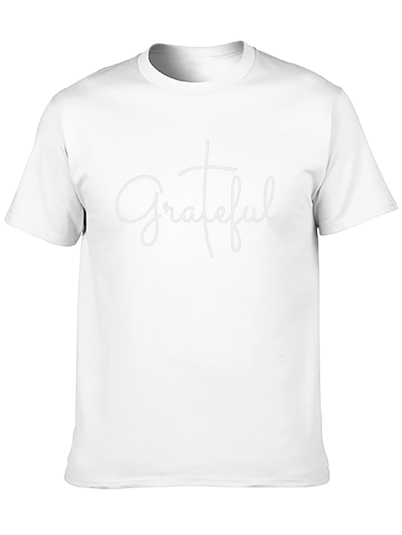 Grateful Graphic Tee - Mens Short Sleeve Black Shirt
