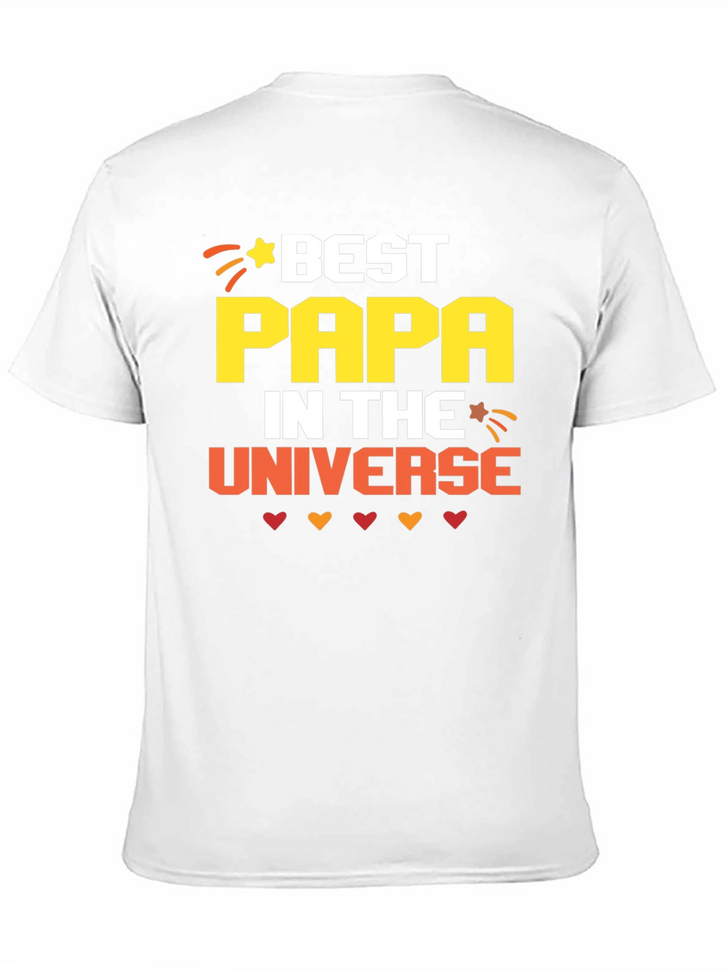 Best Papa in the Universe Graphic T-Shirt
