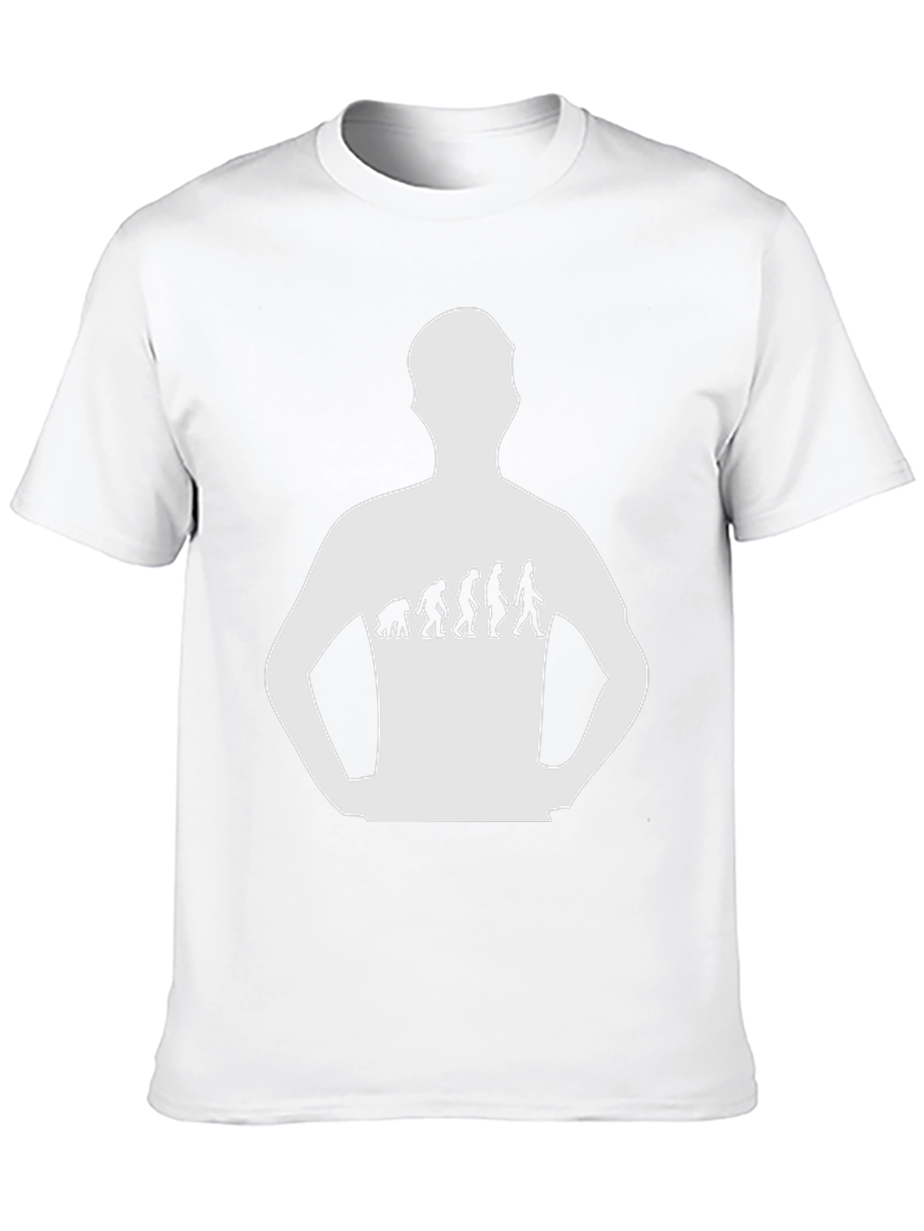 Evolution Graphic Tee - Black Cotton T-Shirt