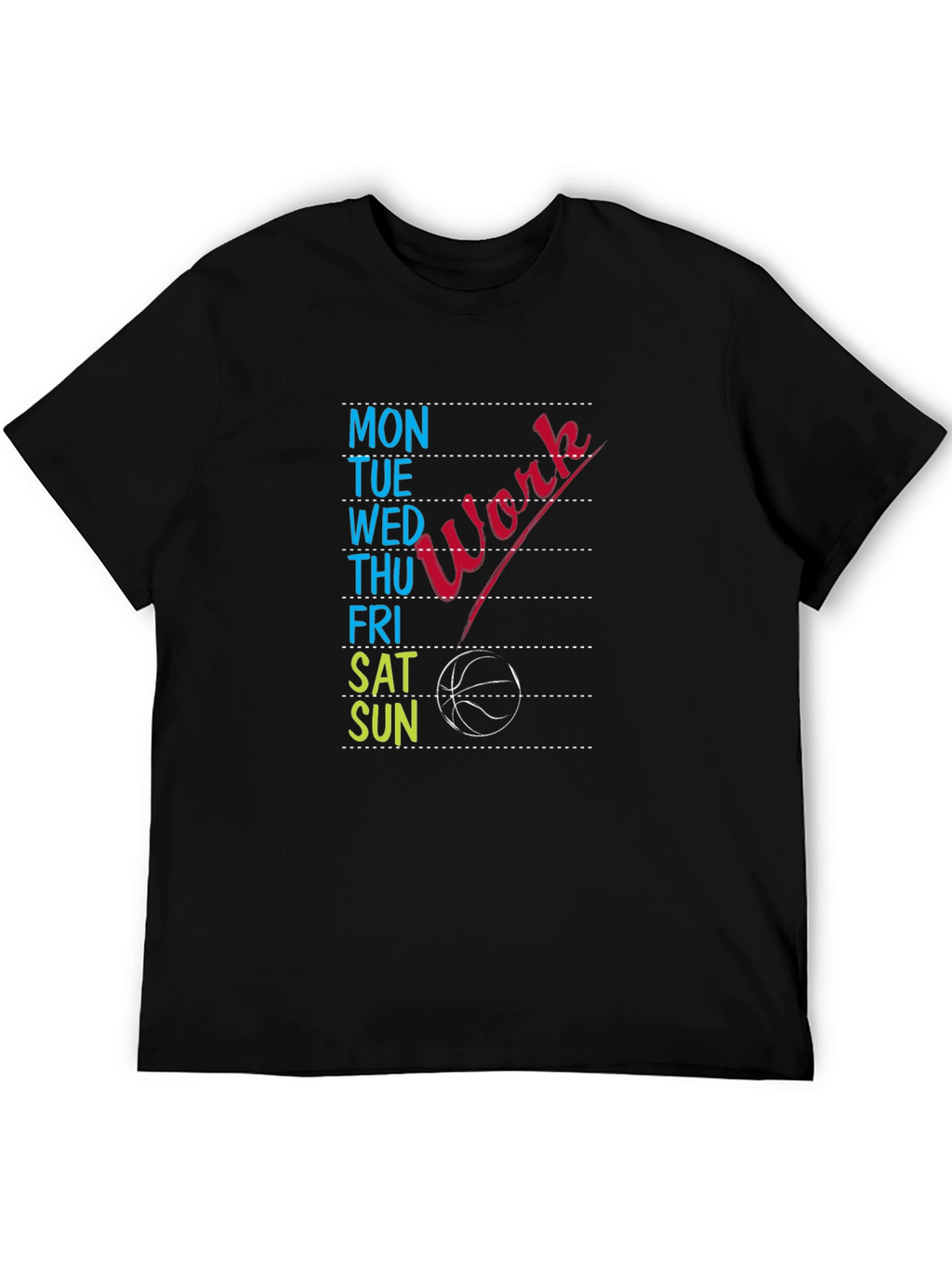Work Basketball Days T-Shirt