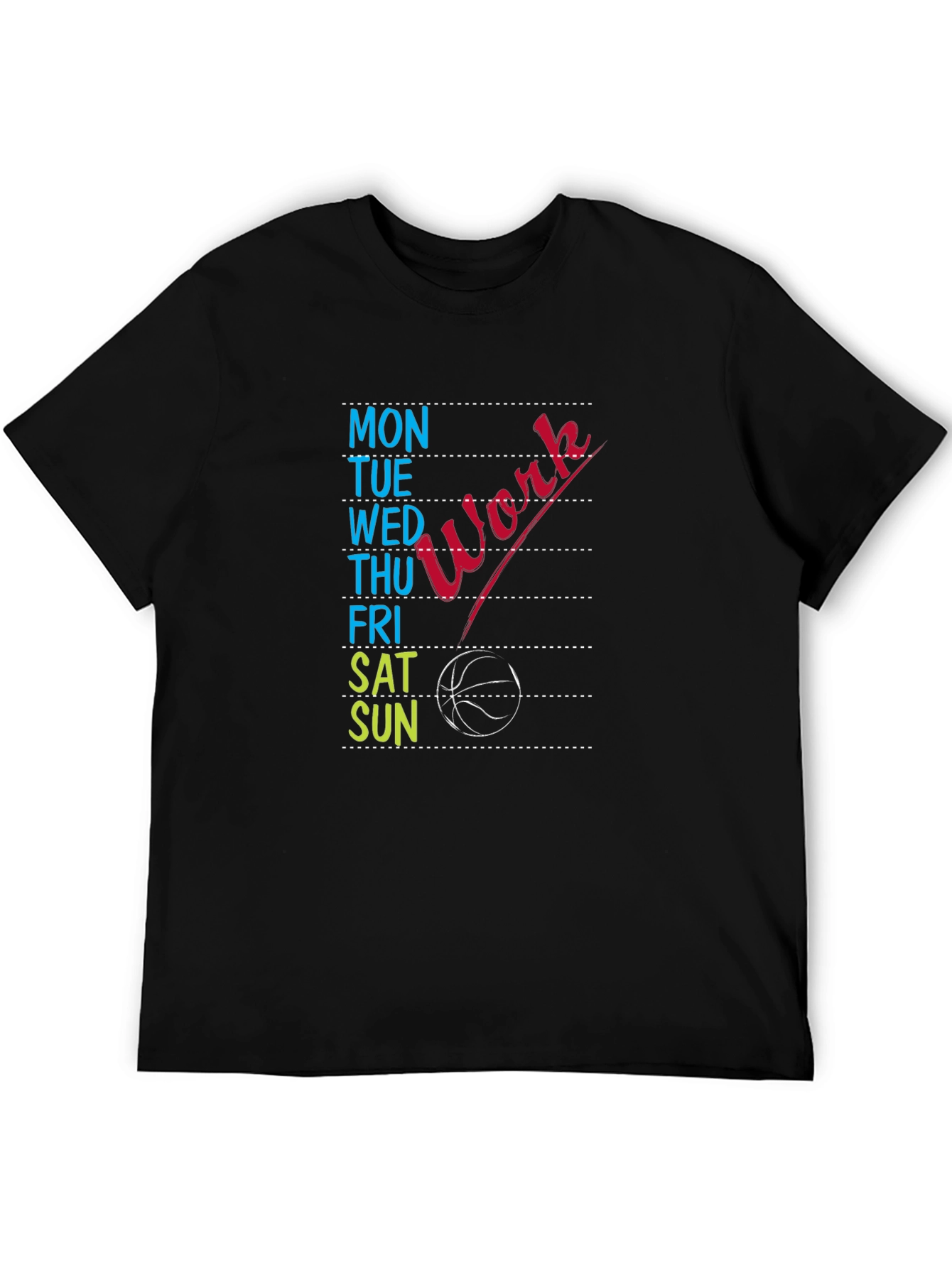 Work Basketball Days T-Shirt