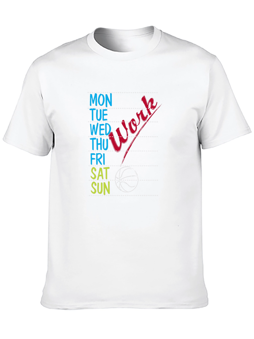 Work Basketball Days T-Shirt