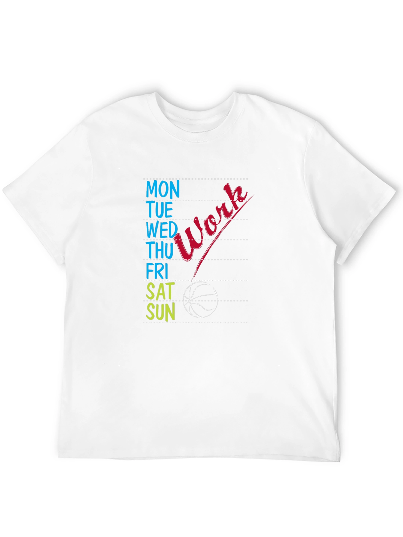 Work Basketball Days T-Shirt