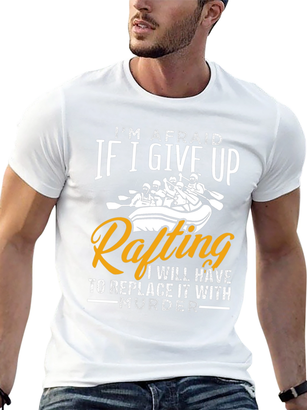 Funny Rafting T-Shirt - Murder Alternative