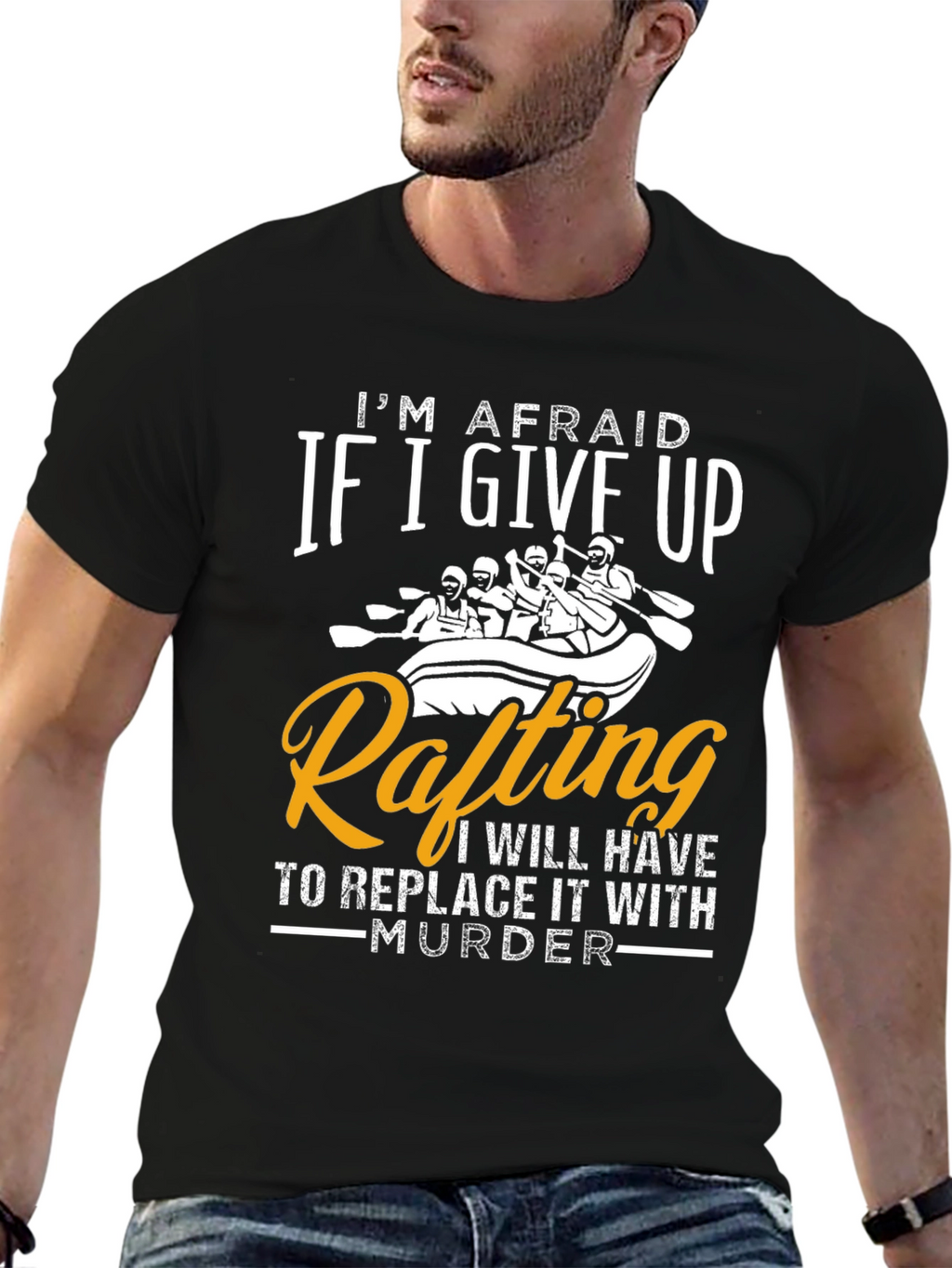 Funny Rafting T-Shirt - Murder Alternative
