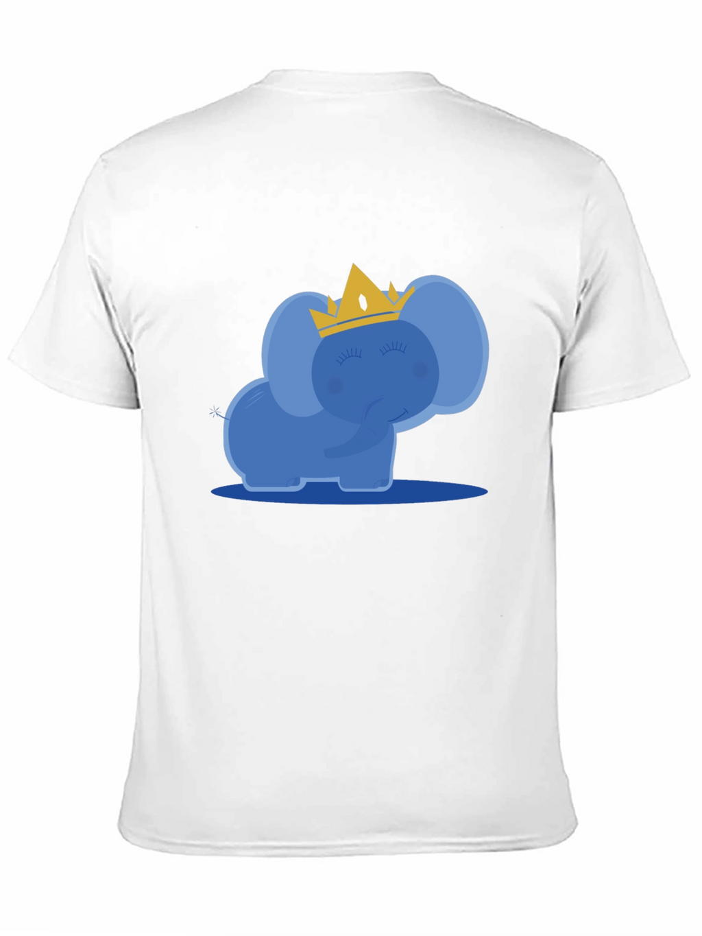 Cute Elephant Crown T-Shirt