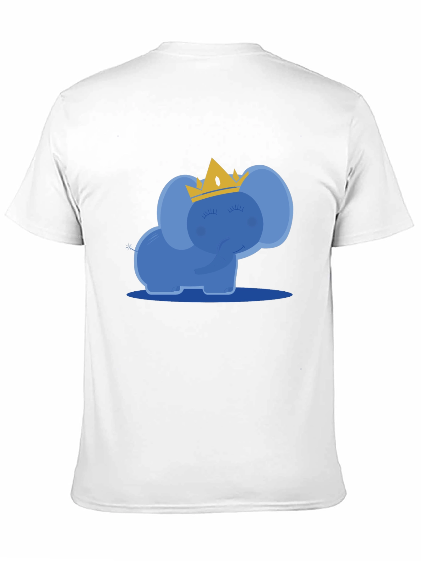 Cute Elephant Crown T-Shirt