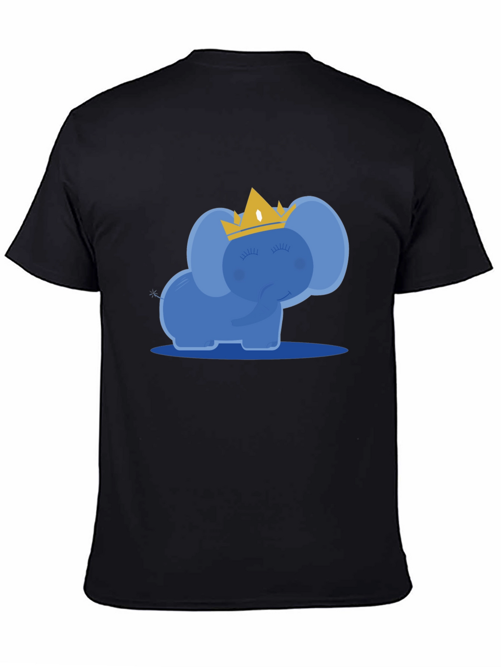 Cute Elephant Crown T-Shirt