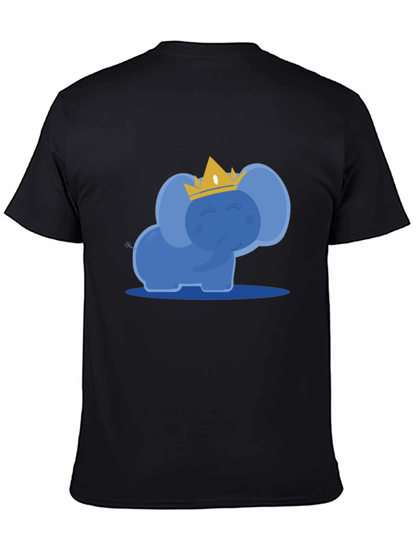 Cute Elephant Crown T-Shirt