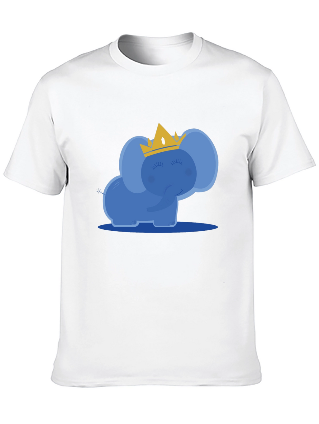 Cute Elephant Crown T-Shirt