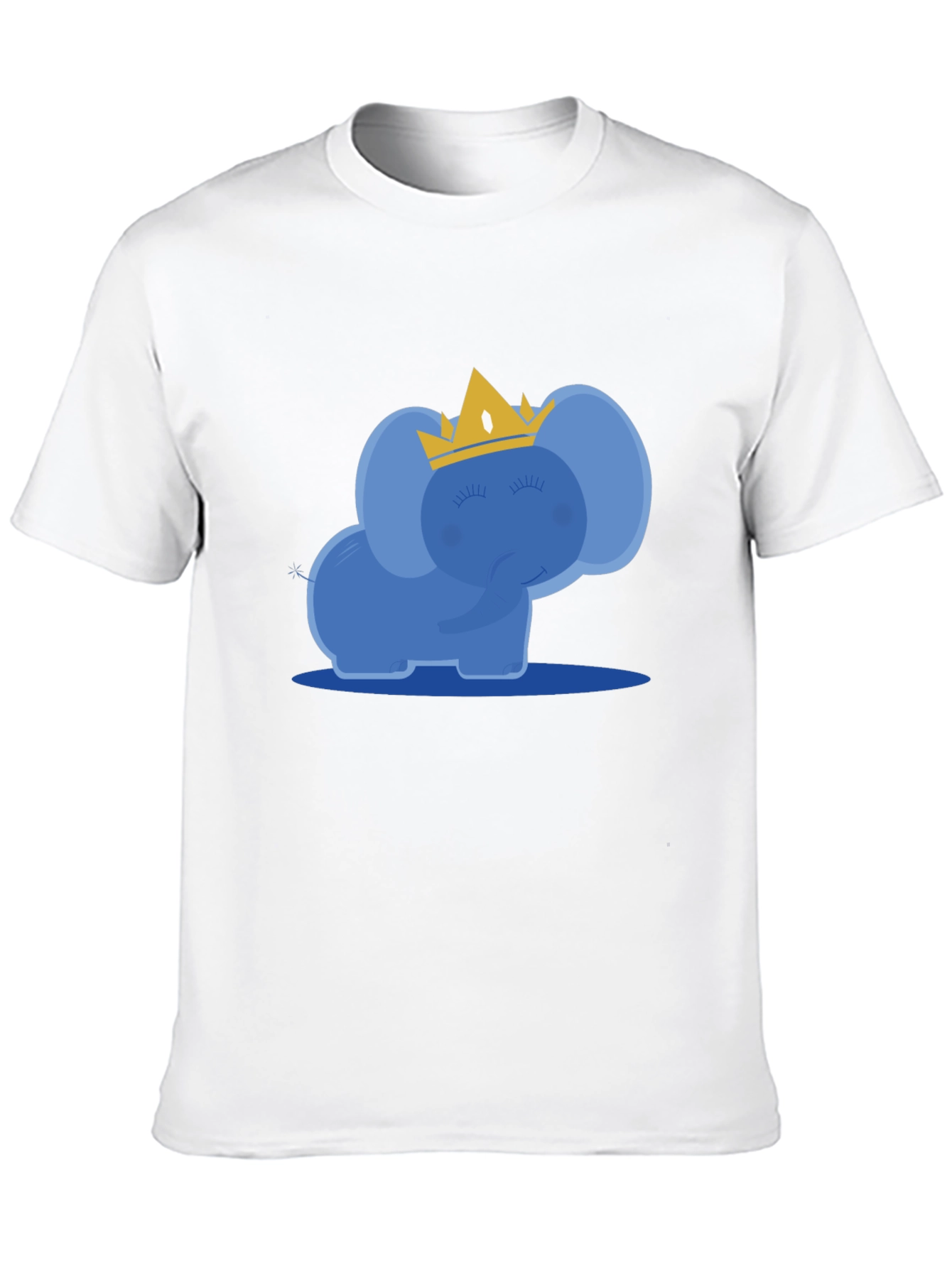 Cute Elephant Crown T-Shirt