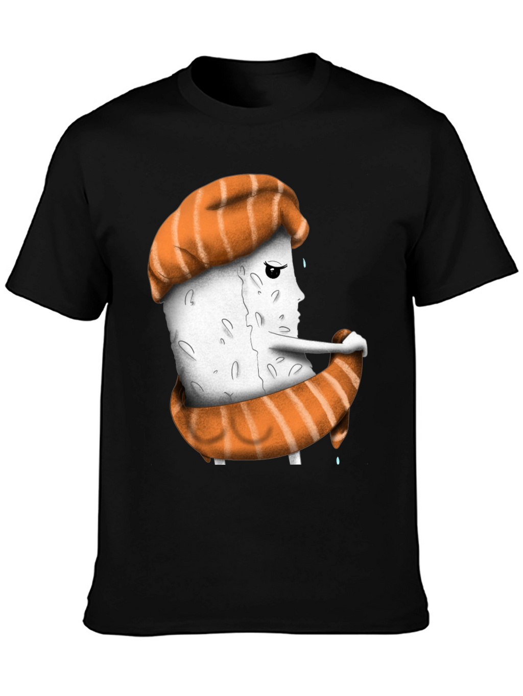 Sushi Sadness T-Shirt - Unique Graphic Tee