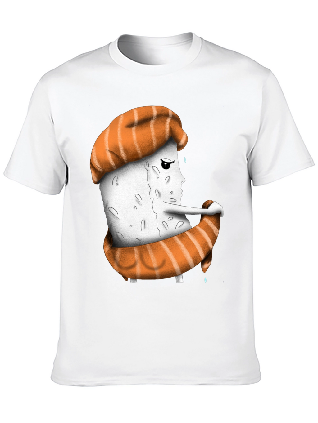 Sushi Sadness T-Shirt - Unique Graphic Tee