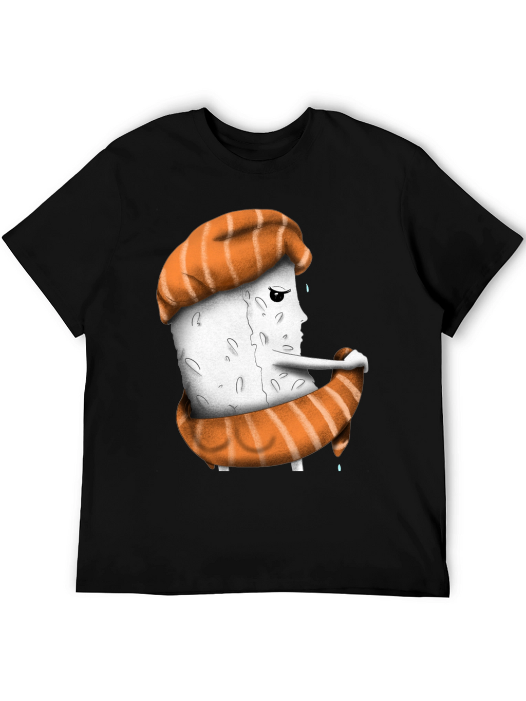 Sushi Sadness T-Shirt - Unique Graphic Tee