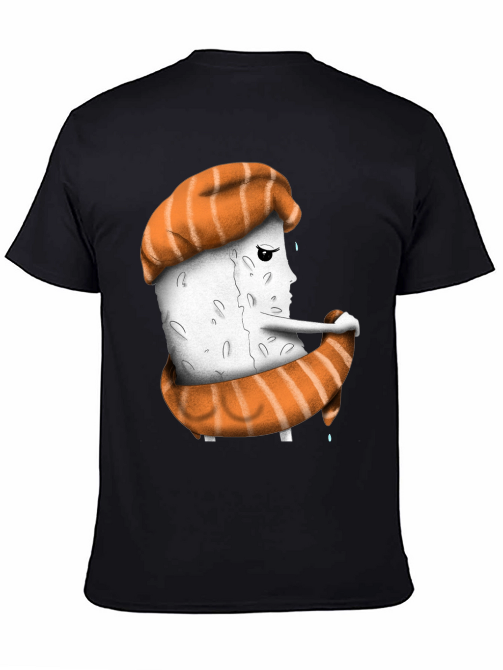 Sushi Sadness T-Shirt - Unique Graphic Tee