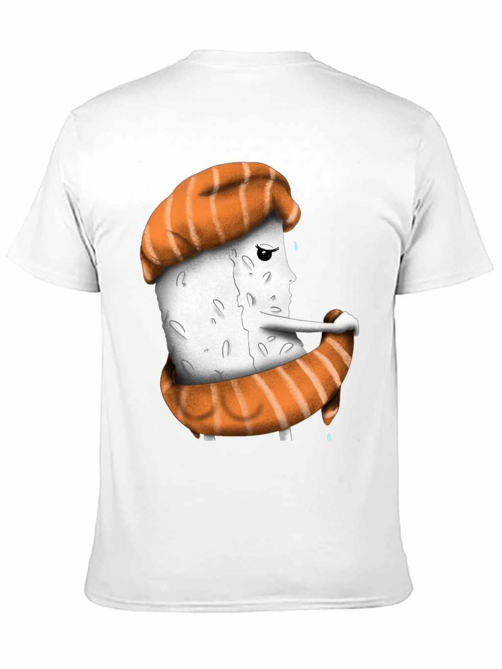 Sushi Sadness T-Shirt - Unique Graphic Tee
