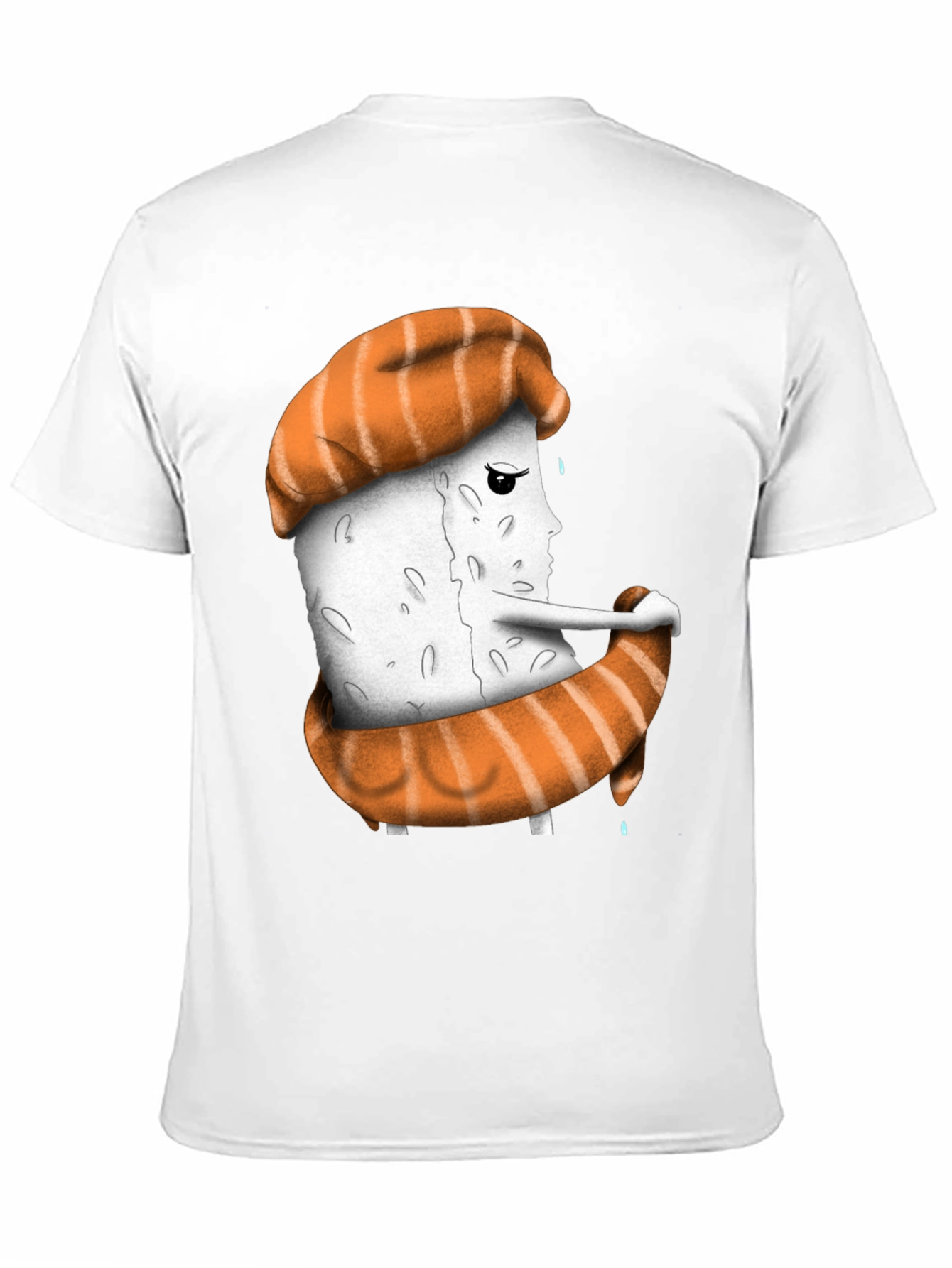 Sushi Sadness T-Shirt - Unique Graphic Tee