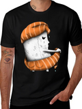 Sushi Sadness T-Shirt - Unique Graphic Tee