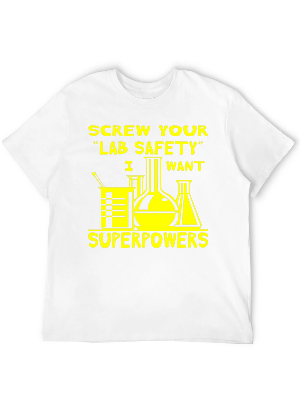 Lab Safety Superpowers Graphic T-Shirt