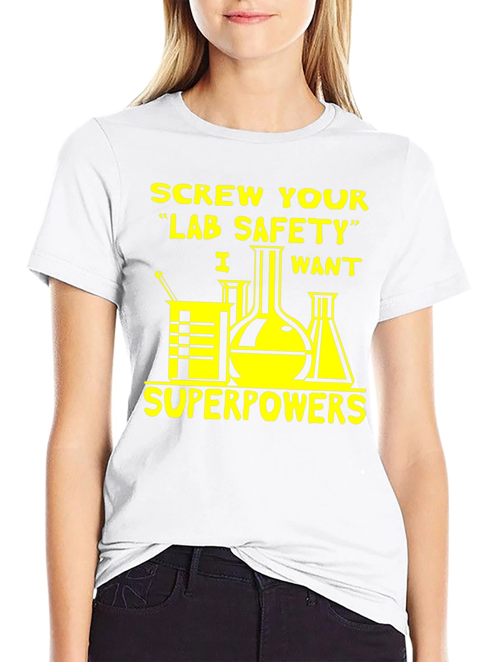 Lab Safety Superpowers Graphic T-Shirt