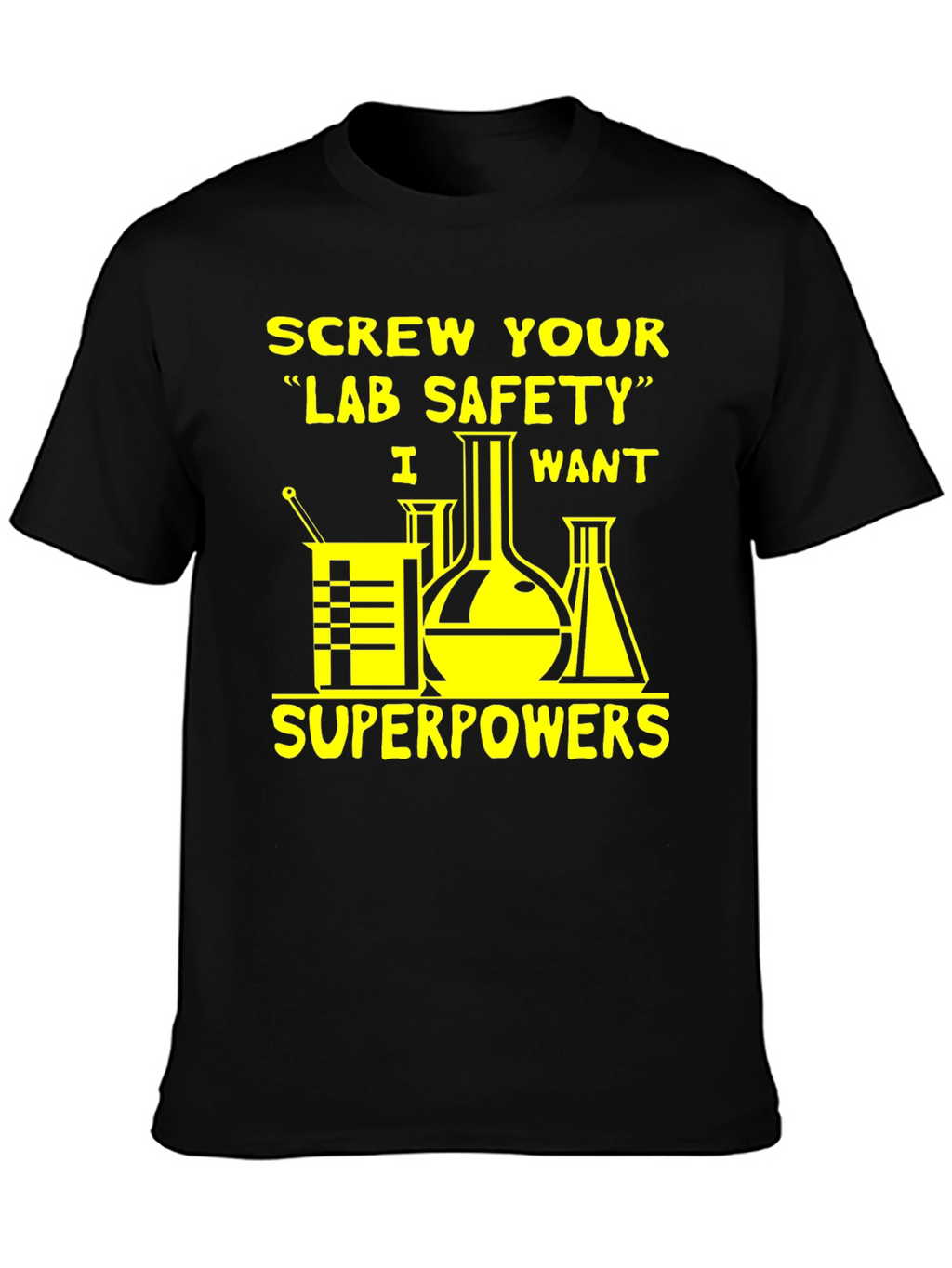 Lab Safety Superpowers Graphic T-Shirt