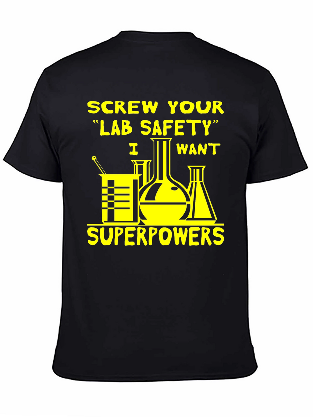 Lab Safety Superpowers Graphic T-Shirt