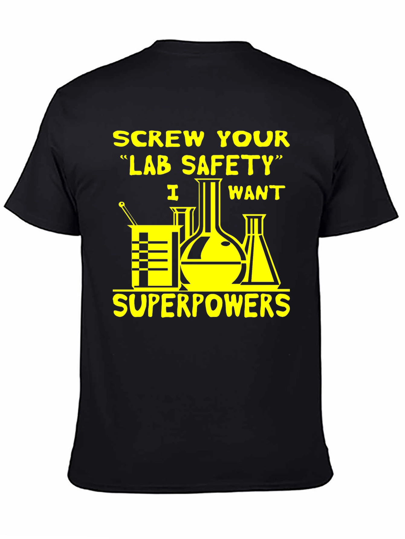 Lab Safety Superpowers Graphic T-Shirt