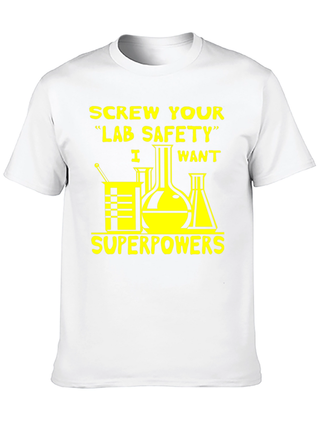 Lab Safety Superpowers Graphic T-Shirt