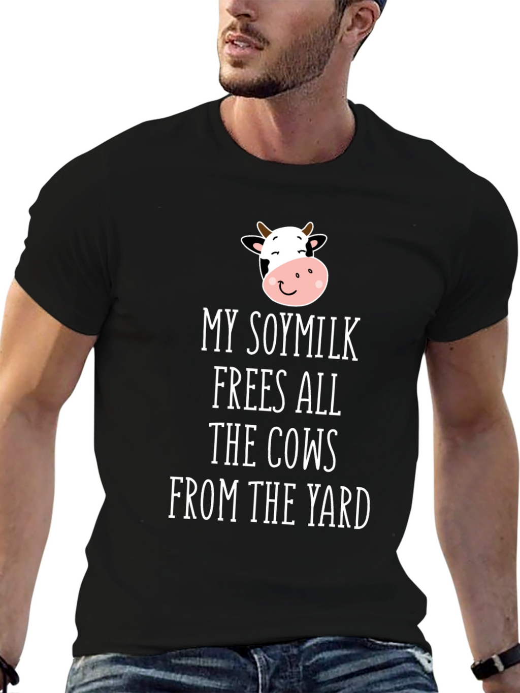 Soymilk Frees All The Cows T-Shirt