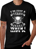 Happier Welder Black T-Shirt
