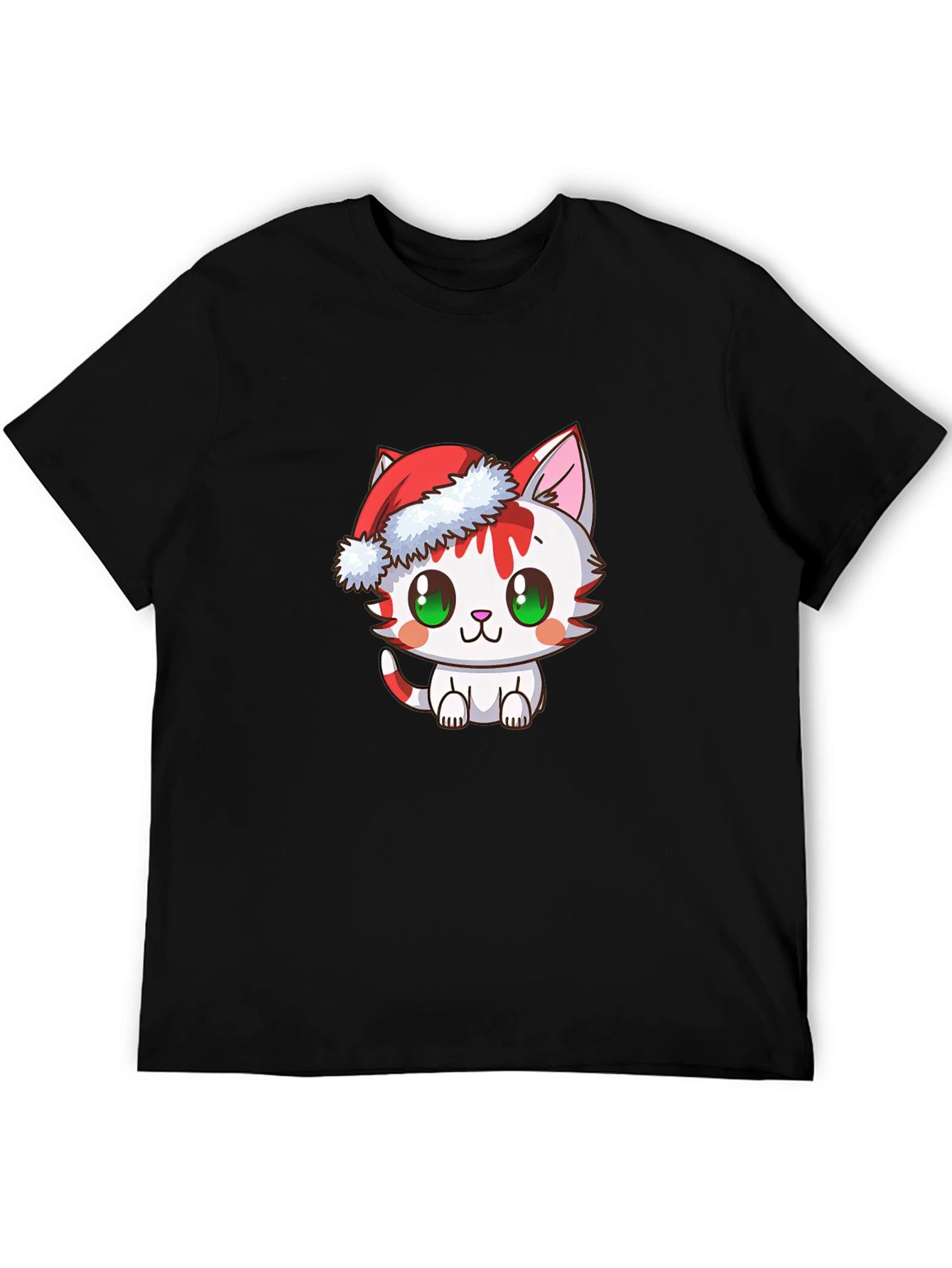 Christmas Cat T-Shirt - Holiday Tee