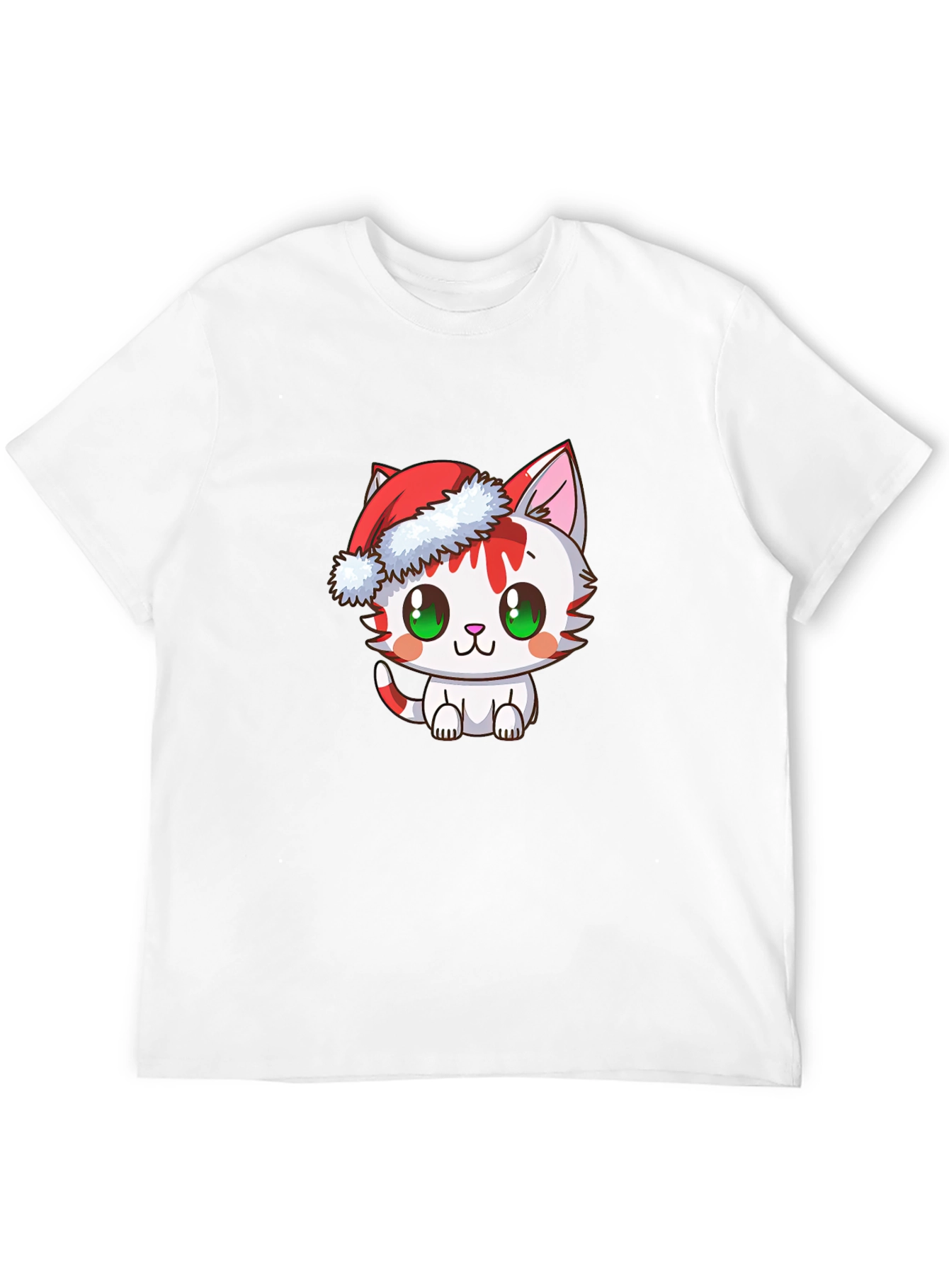 Christmas Cat T-Shirt - Holiday Tee